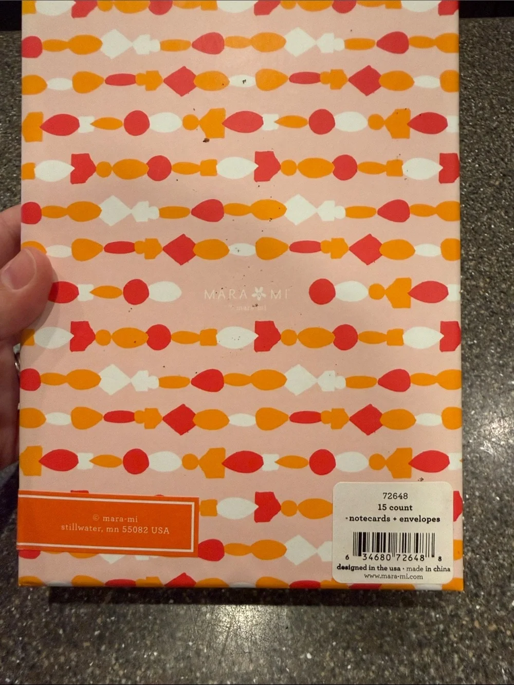 Mara Mi orange floral